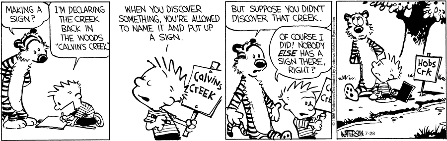 Calvin and Hobbes