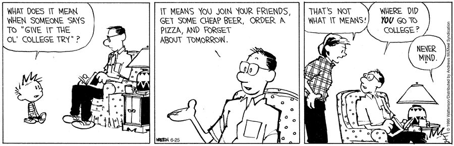 Calvin and Hobbes