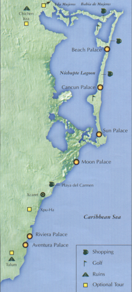 Moon Palace Location